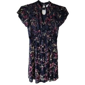 Vintage BONGO Dress Lolita Gothic‎ Tapestry Demask